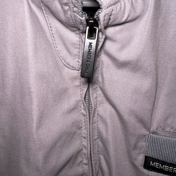 Members Only Grey Jacket Men’s Size M - Picture 4 of 5